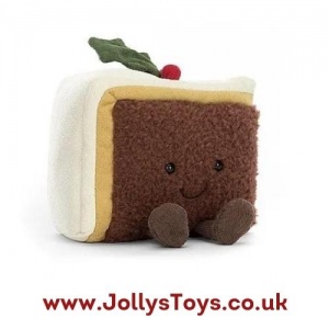 Jellycat Amuseables Slice of Christmas Cake